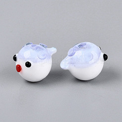 Perles vernissées manuelles&nbsp;LAMP-Q039-12D