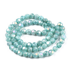 Непрозрачные бусины из матового стекла&nbsp;EGLA-N006-076C