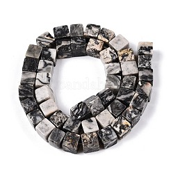 Натуральная карта каменные бусы пряди G-T139-8x8-20A