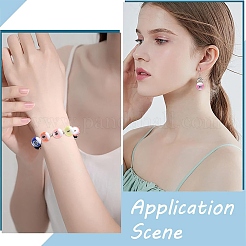 30 шт. Непрозрачные акриловые бусины&nbsp;OACR-YW0003-63