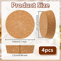 Пробки для бутылок&nbsp;LS-AJEW-WH0460-108A