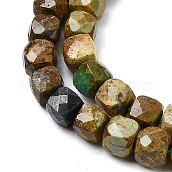 Бусины из натуральной бирюзы  G-G294-B01-4x4mm