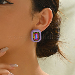 Acryl-Strass-Ohrstecker für Damen&nbsp;WG67C78-01