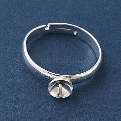 Регулируемые латунные колышки-штифты для полусверленных бусин&nbsp;KK-K414-02B-S