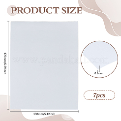 Прямоугольные светодиодные наклейки для домашних животных&nbsp;LS-STIC-WH0045-01B