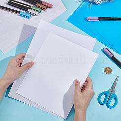 10 шт. 2 вида листов ПВХ пластика&nbsp;AJEW-OC0005-73A