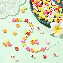 200шт бусины из полимерной глины ручной работы&nbsp;CLAY-CJ0002-03