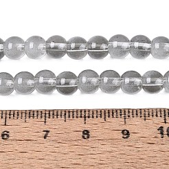 Colliers de perles acryliques imitation œil de chat&nbsp;OACR-Q197-01A-02