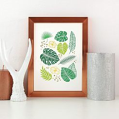 Самоклеящийся трафарет для шелкографии DIY-WH0337-004