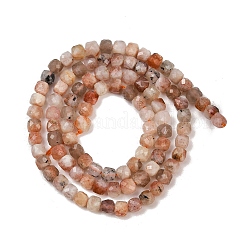 Природные смешанные камень бисер пряди G-RM250101-L4