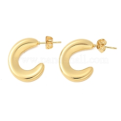 Серьги-гвоздики из нержавеющей стали 304&nbsp;EJEW-L296-001G-02