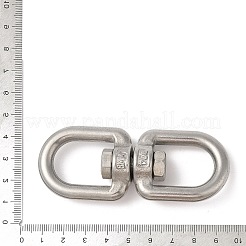 変色しない304ステンレススチール8形状回転留め具  ステンレス鋼色  88x34.5x18mm&nbsp;STAS-S127-03P-05