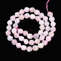 Окрашенные природные белый нефрит бисер пряди X-G-T139-8mm-46V