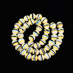 Непальские бусины лэмпворк ручной работы&nbsp;LAMP-N024-14D