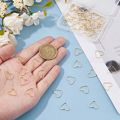 50 шт. Латунные соединительные кольца&nbsp;KK-HS0001-46A