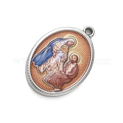 Pendentifs religieux imprimés en acier inoxydable 304&nbsp;STAS-G387-03P-11