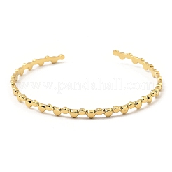 Браслеты-манжеты из нержавеющей стали 304 BJEW-P302-02G