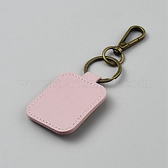 Прямоугольный держатель для кольца из искусственной кожи подвеска украшение&nbsp;AJEW-WH20054-027B