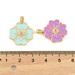 Латунь эмаль подвески&nbsp;KK-I477-06G