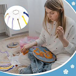 30 шт. акриловые доски для намотки ниток TOOL-PH0001-79A