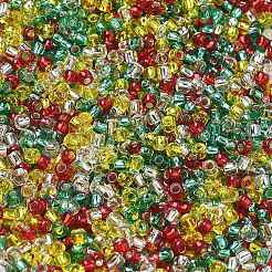 4 цвет 11/0 рождественских круглых бисера Toho&nbsp;SEED-X0058-27