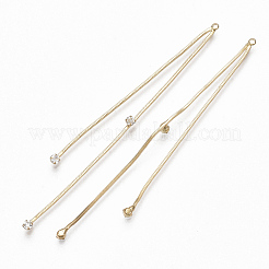 Кулон с кисточкой из змеиной латуни KK-S348-238