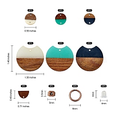 Kits de fabrication de boucles d'oreilles bricolage&nbsp;DIY-SZ0008-23