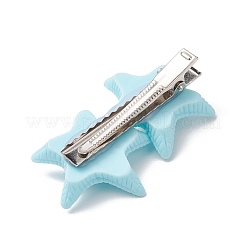 2 шт. заколки для волос из смоляной железной кожи аллигатора для женщин и девочек PHAR-JH00139