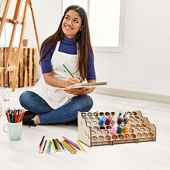 Мдф пигмент органайзер держатель подъемные стеллажи для показа&nbsp;AJEW-WH0606-86A