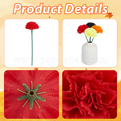 40 Beutel 4 Farben Stoff künstliche Blume&nbsp;DIY-GF0013-34