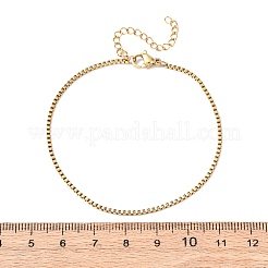 Bracciali a catena in acciaio inossidabile 304&nbsp;BJEW-C134-01E-G
