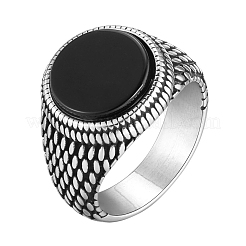 Edelstahl-Fingerringe in Farbe für Männer&nbsp;FS-WG49563-01