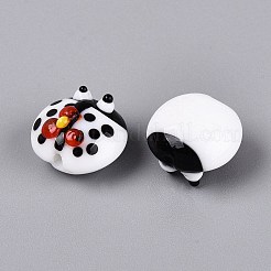 Fatti a mano perle di vetro irregolari&nbsp;LAMP-Q039-15A