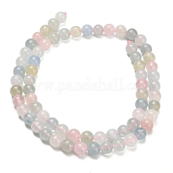 Природные морганит нитей бисера&nbsp;G-H329-C10-6mm-A