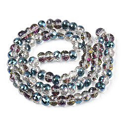 Гальванические стеклянные бусины&nbsp;X-EGLA-Q092-8mm-A01