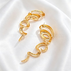 Pendientes colgantes de aleación para mujer&nbsp;WGB7B3C-01