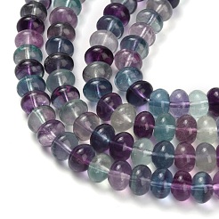 Природного флюорита бисер нитей G-L634-S01-5x8mm