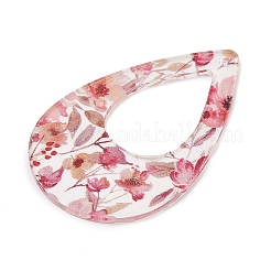 Подвески из прозрачного акрила с принтом&nbsp;FIND-K017-15B-01