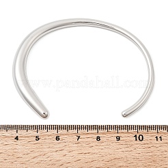 Браслеты-манжеты из нержавеющей стали 304 для женщин&nbsp;BJEW-G776-01P