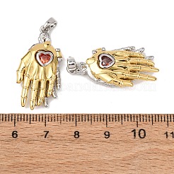 Кулон из циркония&nbsp;KK-G543-02G-01