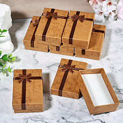 Картон комплект ювелирных изделий коробки CON-TAC0013-04B