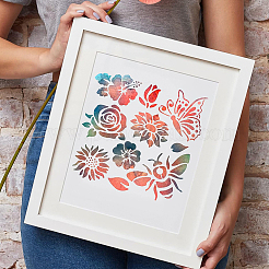 Трафареты для штампов из нержавеющей стали DIY-WH0279-022