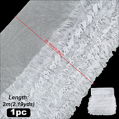 Polyester-Spitzenband&nbsp;OCOR-WH0105-198