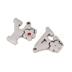 Комплекты подвесок со стразами из нержавеющей стали 304&nbsp;STAS-B123-03P