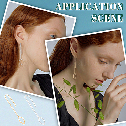 8 пара 4 цвета EJEW-UN0002-03