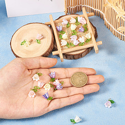 25шт 5 цвета акриловые подвески&nbsp;KY-TA0001-22