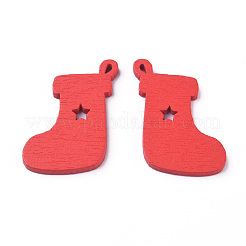 Кулоны из натурального тополя&nbsp;WOOD-D010-13A