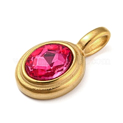 Подвески из позолоченной нержавеющей стали 304 со стразами&nbsp;LS-STAS-Q253-01G-02