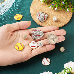 Бейсбол спортивная тематика наборы для самостоятельного изготовления ювелирных изделий&nbsp;DIY-TA0011-99