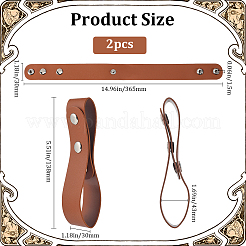 Porte-fouet de ceinture en simili cuir&nbsp;AJEW-WH20003-10
